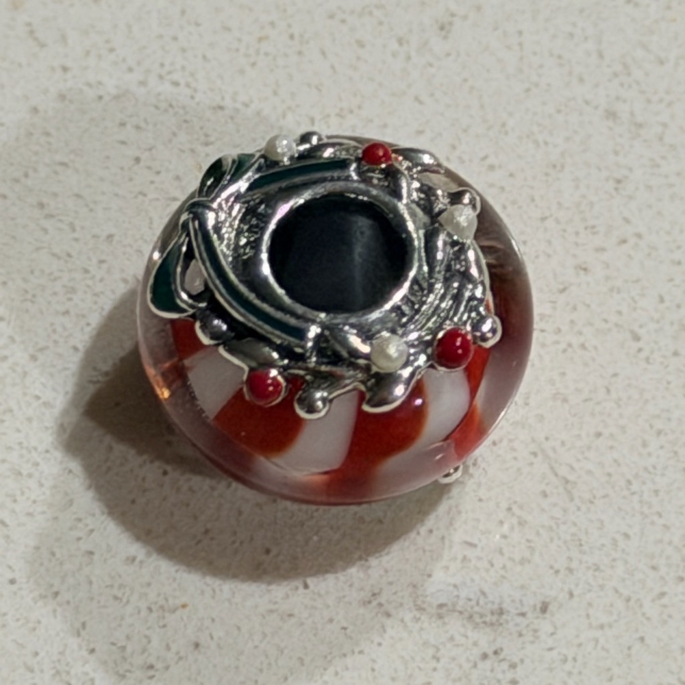 Authentic Pandora Candy Murano Glass Charm - Picture 4 of 5
